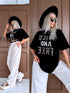 T-krekls "WILD AND FREE 5202" - melns